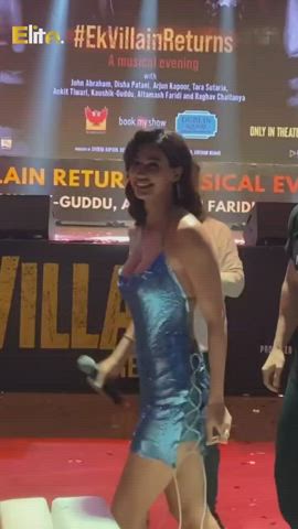 Disha Patani Cleavage Video