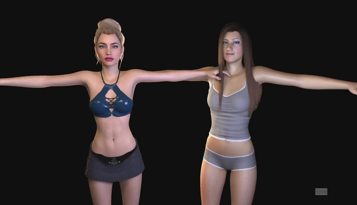 Clothed Undressing VR clip