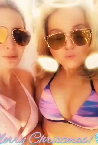 Ivanka &amp; her sister Tiffany in bikinis