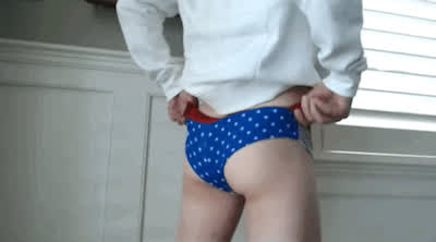 Ass Spread Asshole Boyfriend Panties Twink clip