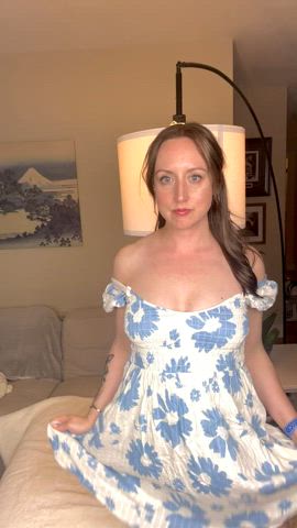 milf in a sundress