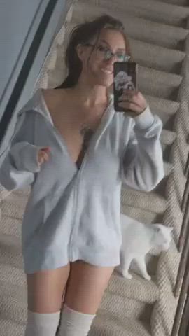 Nude Selfie Strip clip