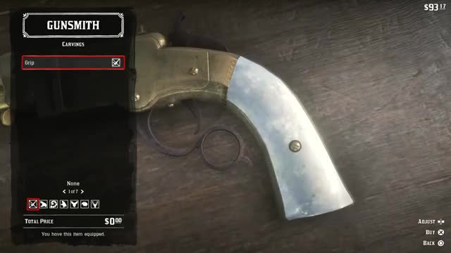 Red Dead Redemption 2 - Weapons & Weapon Customization (RDR2 2018) PS4 Pro