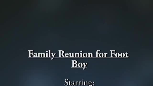 Reunion for Footboy Stepcousin - Stella Liberty - Foot Fetish Femdom POV Humiliation