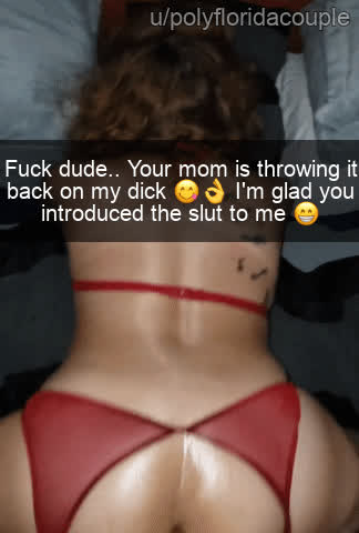 Your friend was out of girls to fuck so you introduced him to your mom.. You know
