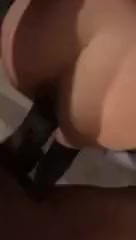 Perfect White Ass Drilled Creamy