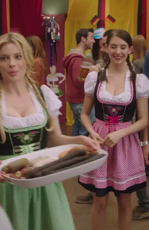 Gillian Jacobs with Alison Brie