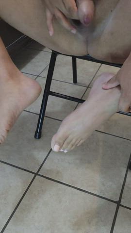 cum feet feet fetish clip