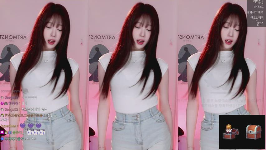 asian big tits dancing korean clip