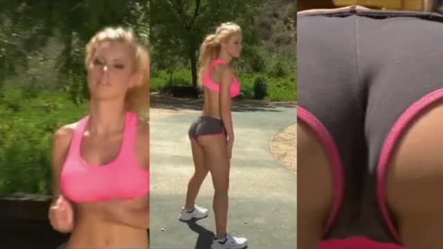 Jessie Rogers thanks some guys for doing essential work