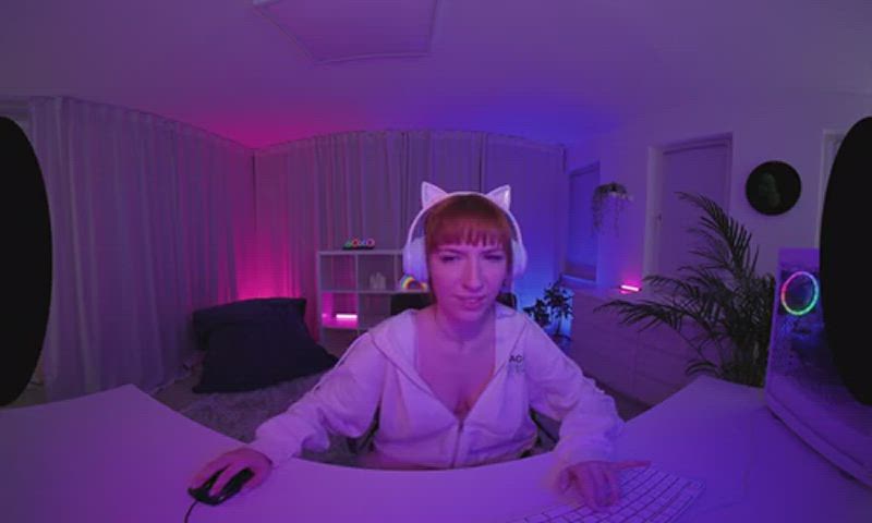 Erotic Gaming Session starring Lilly Mays - VR pornnow