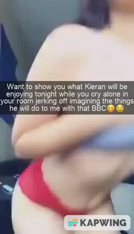 Ass BBC Caption Cheating Cuckold Panties Spanking clip