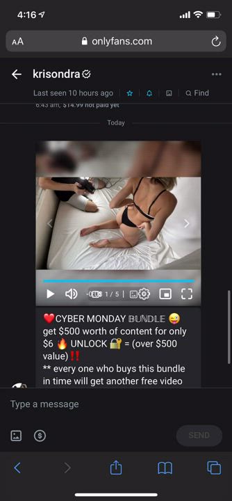 “$500 worth of content” bruuh, I paid the $6 just to see the bullshit she wanted