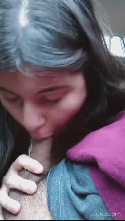 CUTE Punjabi NRI Babe Enjoying With BF In CAR full Video link in comment