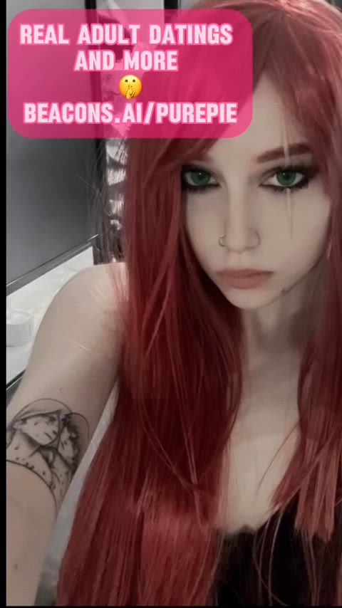 18 years old alt alternative babe big tits cute onlyfans raven alternative teen tiktok