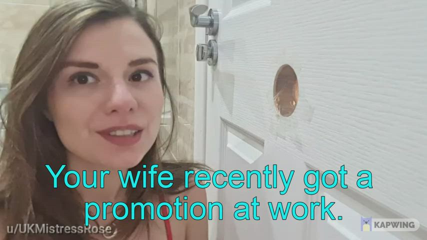Your wife's had her hands full since her promotion