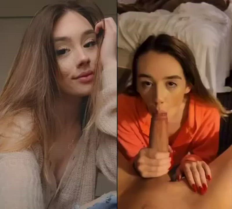 Casual pictures and bj video collage