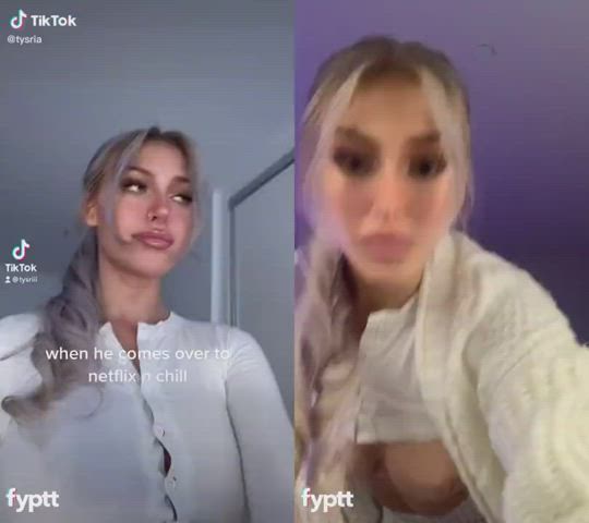 cute nude tiktok clip