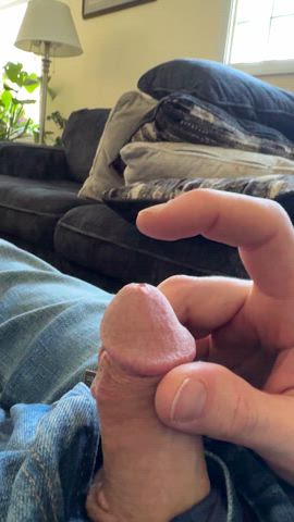 Just randomly leaking precum! 🤤