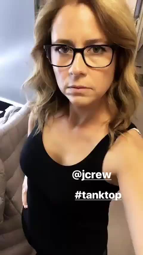 Jenna Fischer tank top