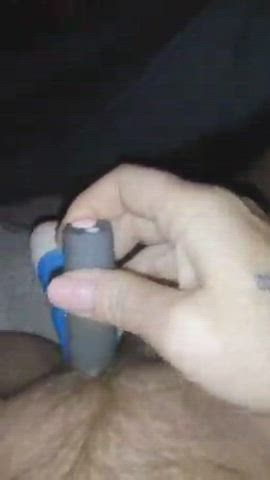Masturbating Redhead Vibrator clip