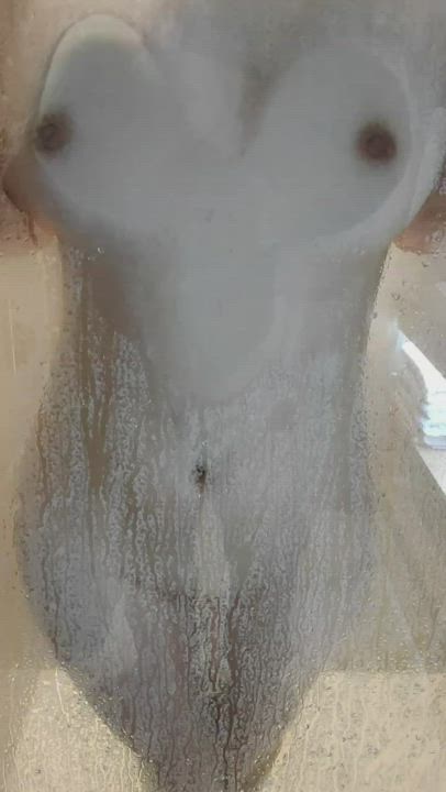 [OC] Bend me over in the shower and press my tits against the glass as you breed