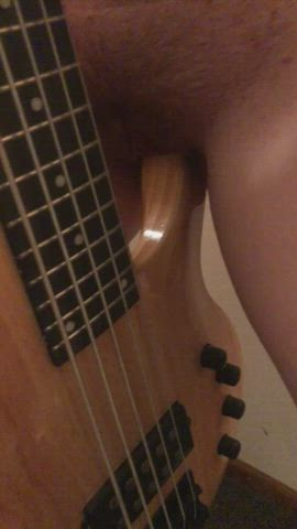 F31 my husbands been teaching me to play the bass. How am I doing so far?