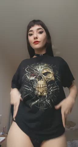 Chubby Goth Tits clip