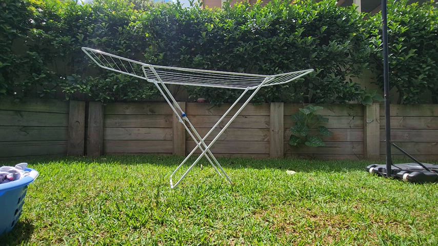 World's first ever naked laundry time-lapse