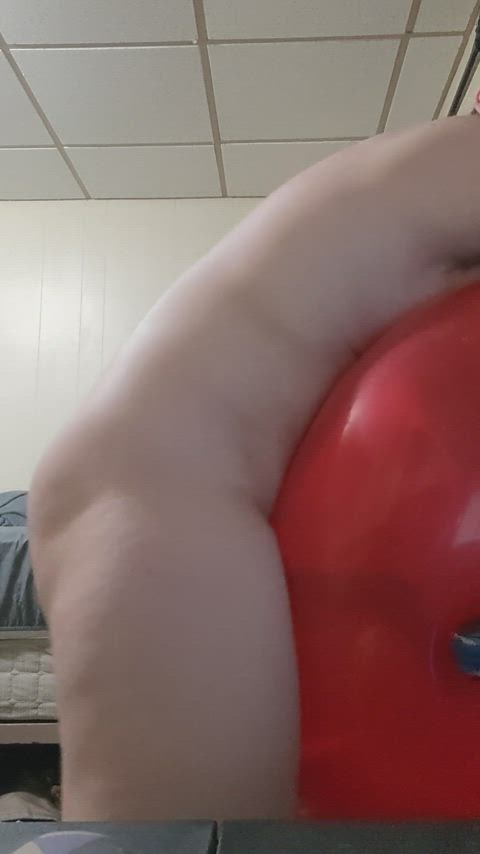 ass balloons grinding humping masturbating orgasm solo trans trans man clip