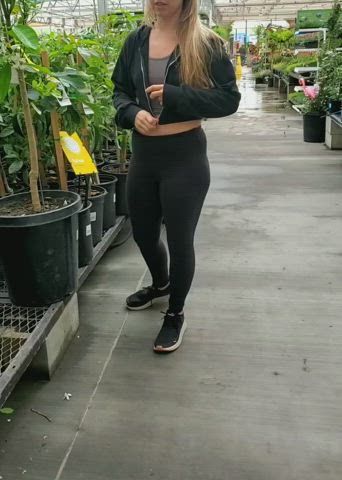 Flashing in the garden section.