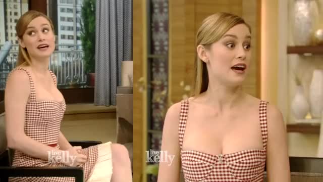 Brie Larson - Live with Kelly (3-9-17)