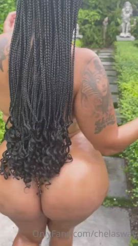 Booty Bubble Butt Ebony clip