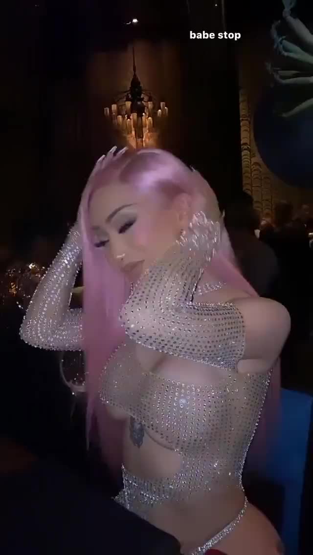 Nikita Dragun Shows Off Her Boobs in Hollywood