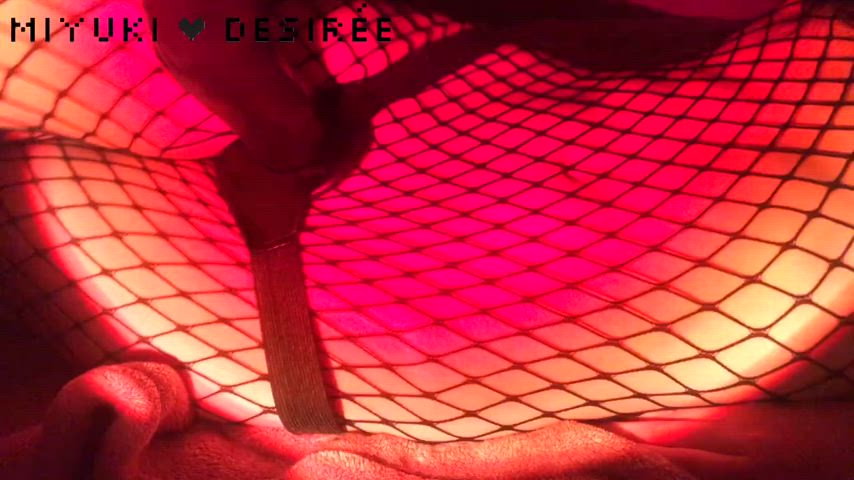 domme femdom findom fishnet strap on goth-girls clip