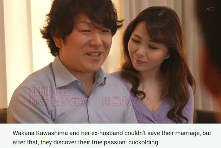cuckold doggystyle ex-wife husband jav japanese polyamory watching clip