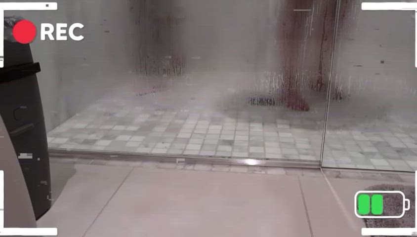 Poki in the shower