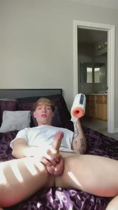 Bed Sex Male Masturbation Sex Toy clip