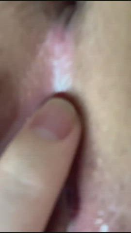 Dirty talking while fingering my tight wet hole (watch with sound, trust me)...