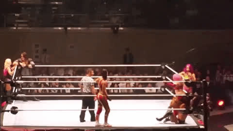 lesdom softcore wrestling clip