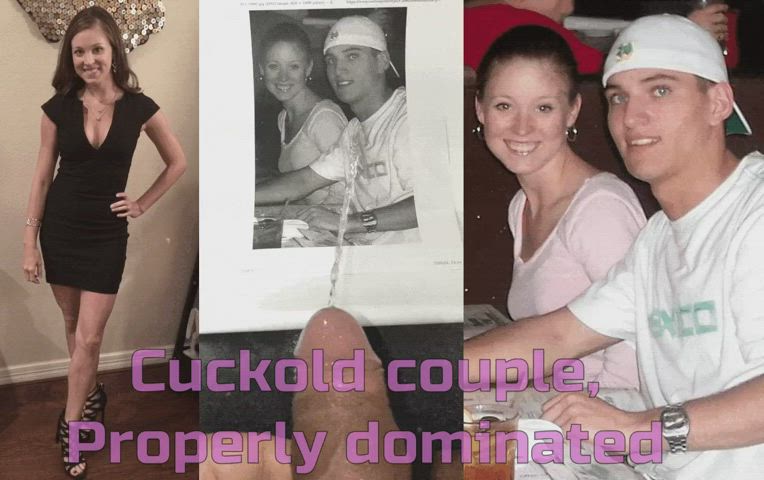 big dick caption cock worship cuckold domination piss pissing real couple tribute