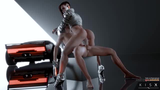 Chick rides Vs dick (kissfm) Cyberpunk