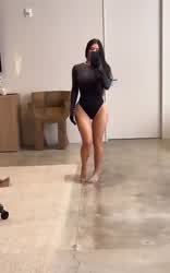 Celebrity Curvy Kim Kardashian clip