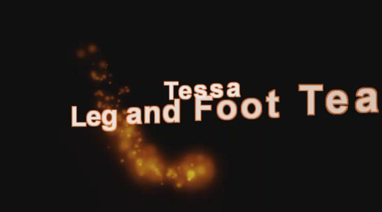 Princess Tessa Jade - Leg and Foot Tease 1