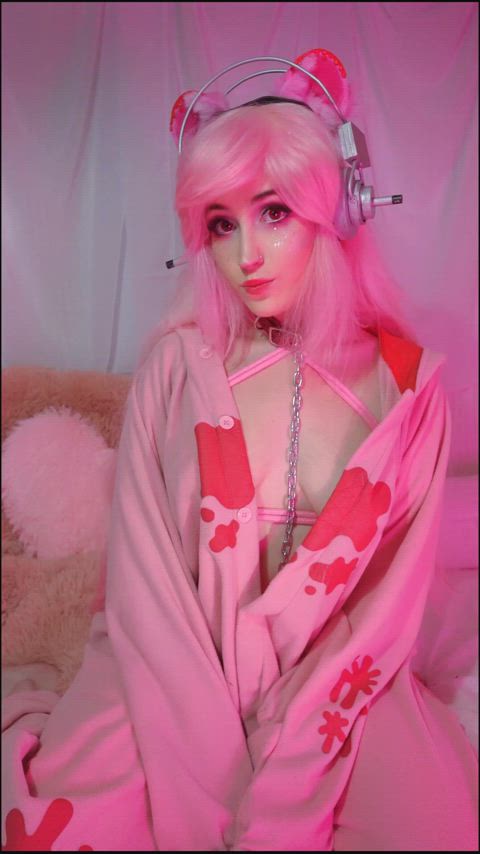 cosplay egirl monster girl onlyfans tiktok topless clip