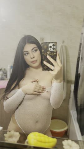 babe body boobs brunette onlyfans tits tik-tok twerking clip