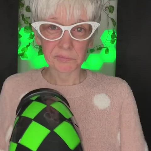 costume granny white girl clip