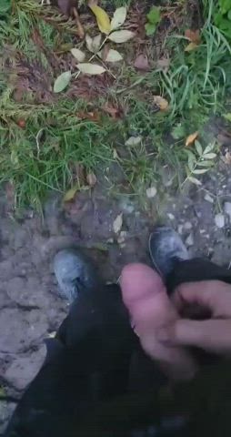 big dick exhibitionist outdoor pee peeing penis piss pissing voyeur clip