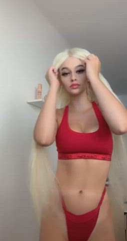 ass blonde tits clip