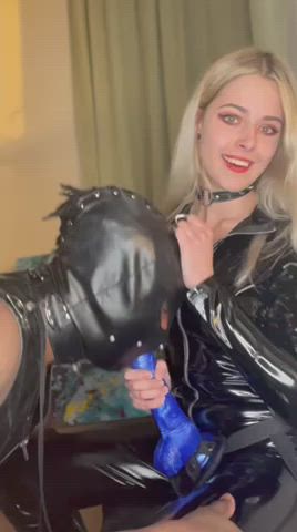 You will suck your mistresses cock until you drool all over the place.
